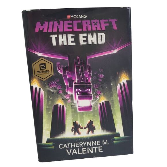2019 Mojang Minecraft The End Fiction Novel Hardback Book by Catherynne Valente - Picture 1 of 3